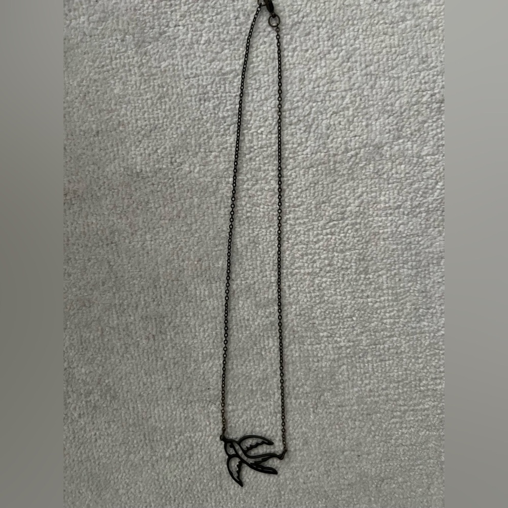 Sparrow Pendant Necklace